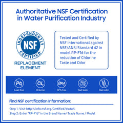 5 Pack Refrigerator Water Filter Replacement For Water Filter HAF-CIN EXP, DA29-00020B, HAF-CIN, DA29-00020B-1, RF28HMEDBSR, RF263BEAESR, RS25J500DSR, RF263TEAESG, HDX FMS-2, DA97-08006A-1