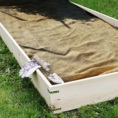 63inch*30ft Eco-Friendly Jute Mulch, Gardening Ground Cover, Plant Mulch, Weed Control, Soil Erosion Prevention, Biodegradable Material
