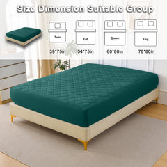 Diamond Grid Ultrasonic Waterproof Mattress Protector