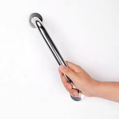 2Pcs Bath Grab Bar 19.7in Sturdy Stainless Steel Shower Safety Handle For Bathtub Toilet Stairway Anti-slip Handrail Balance Bar 220LBS Pull Force