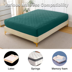 Diamond Grid Ultrasonic Waterproof Mattress Protector