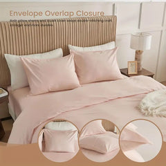 Serta Simply Clean Pleated Duvet Cover
