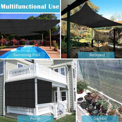 Wholesale Of Original Sunshade Net Fabric, High-density, Anti-aging, Custom Cutting For Sun Protection And Rain Shelter.