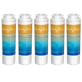 5 Pack Refrigerator Water Filter Replacement For EDR4RXD1, EveryDrop Filter 4, Maytag UKF8001AXX-750, UKF8001AXX-200, 46-9006, Puriclean II, WD-F07