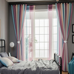 2 Packs Magnetic Curtain Tiebacks Extendable Floral Drape Holder Decorative Window Hangings Clip For Living Room Restaurant Apartment