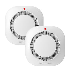 (4 Pack)Smoke Alarm Fire Protection Home Security System Smoke Alarm (Logistics Only For USPS.TK/TMEU Only For Self-pickup)