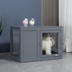 Furniture Style Dog Crate End Table