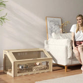 39 Inch Hamster Cage Habitat With Acrylic Window & Openable Top For Hamster