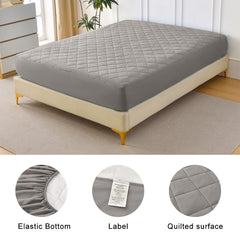 Diamond Grid Ultrasonic Waterproof Mattress Protector