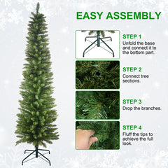 PVC, Christmas Tree, Christmas Decorations, Green