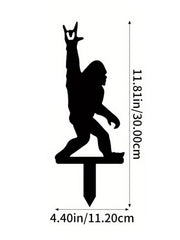 Shopping Whimsical Cartoon Bigfoot Garden Statue - Stylish Lawn