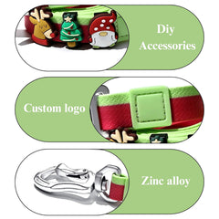 The New Dual-Color Embossed Pet Leash Set Is A Pet Product That Combines Appearance, Fun And Practicality. It Not Only Ensures A Great User Experience With Exquisite Craftsmanship, But Also Injects Mo