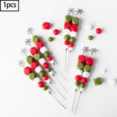 Christmas DIY Baking Fondant Cake Frosting Cookie Marking Needle