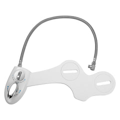 Cold Water Spray Bidet Self-Cleaning Dual Nozzle Bidet Feminine Wash Non Electric Mechanical Toilet Seat Cover