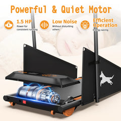 Dog Treadmill Small Dogs - Dog Treadmill For Medium Dogs - Dog Pacer Treadmill For Healthy & Fit Pets - Dog Treadmill Run Walk