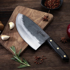 Broad Cleaver Hand-forged High Carbon Chef's Knife