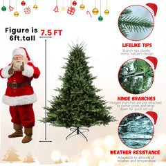 PE, PVC Christmas Tree, Green