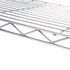 4-layer Powder Coated Wheeled Microwave Oven Rack, Stainless Steel