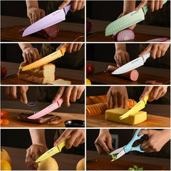 30 Piece  Knife Set With Kitchen Cutting Board