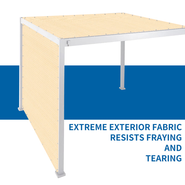 3'X6' Wheat HDPE Sun Shade Cloth