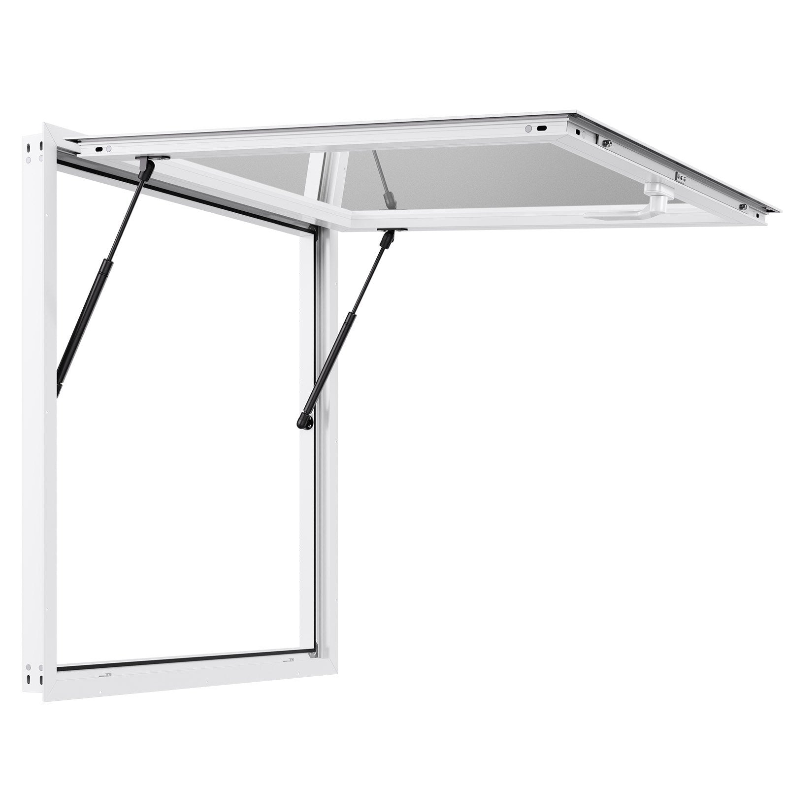 36x36in Concession Stand Serving Window Food Truck Service Awning Aluminum Alloy