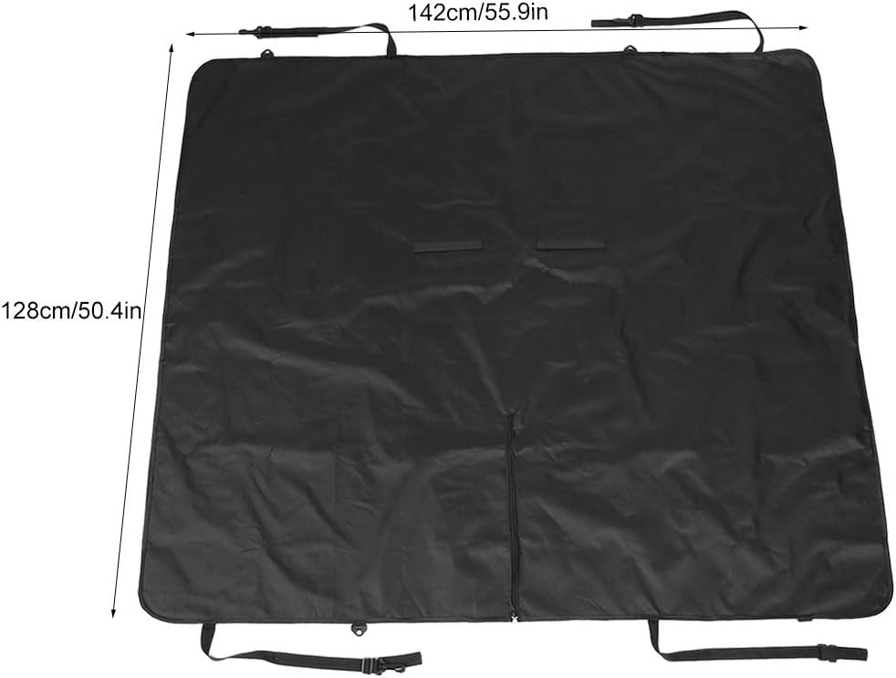 Extra Large Car Cushion, Portable Protective Pad With 4 Handles, Foldable Travel Gadget, Interior Dirt-resistant Mat, Waterproof, Universal For Dogs In The Back Seat.
