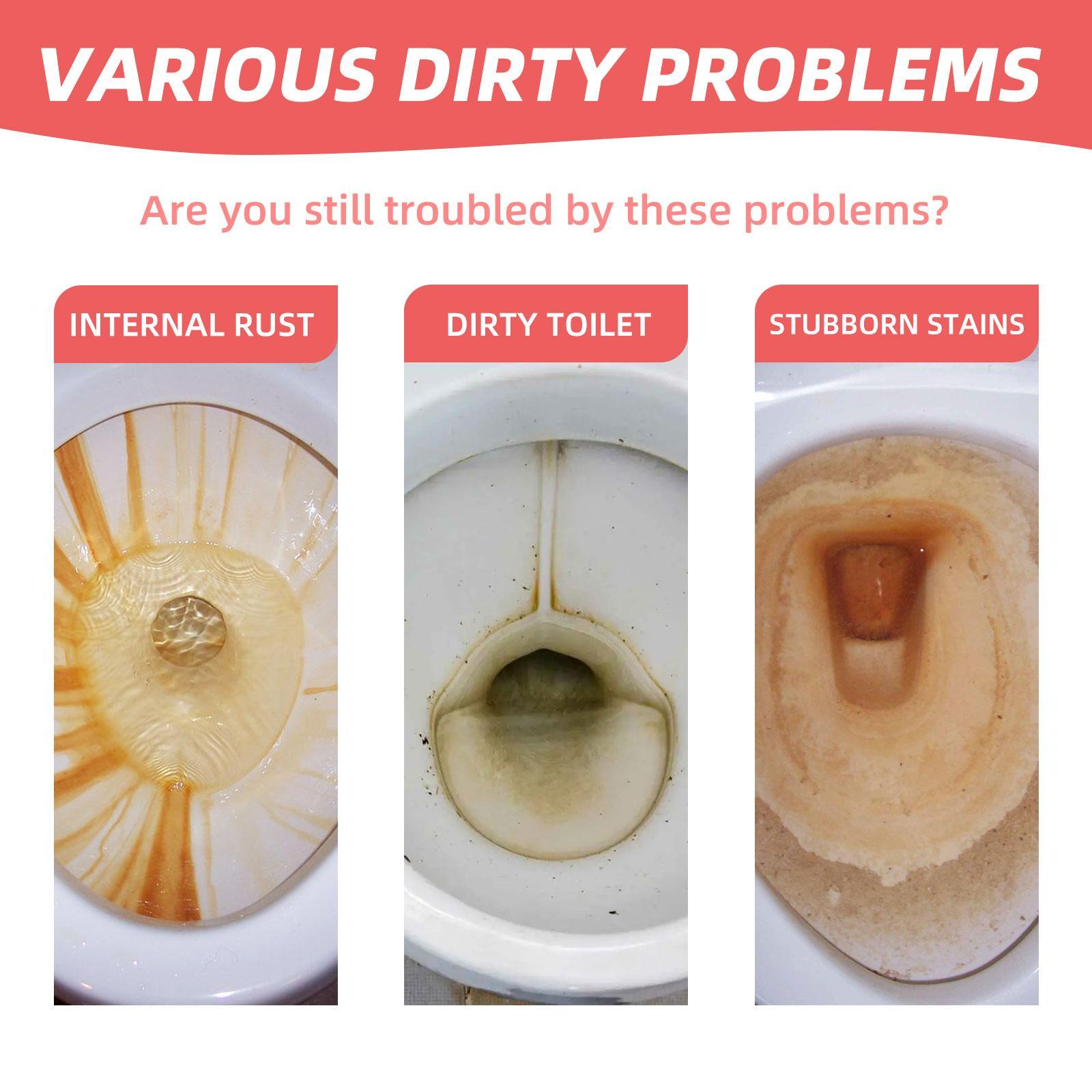 Toilet Cleaning Effervescent Tablets Toilet Cleaner Cleans Odors, Yellow Spots, Dirt, And Urine Stains