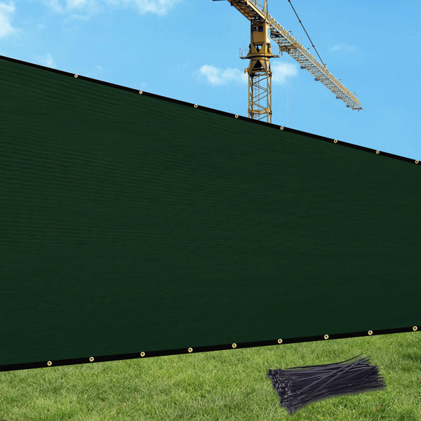 5'X50' Dark Green HDPE Fence