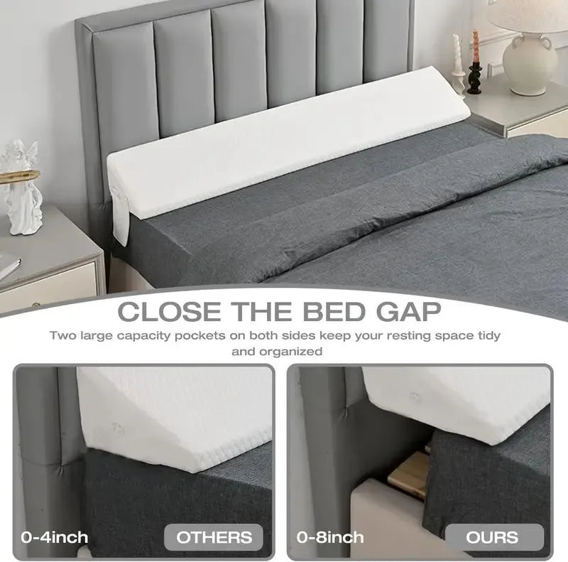 Air Layer Fabric Gap Pillow Diamond-shaped Pocket137x24.5x15cm