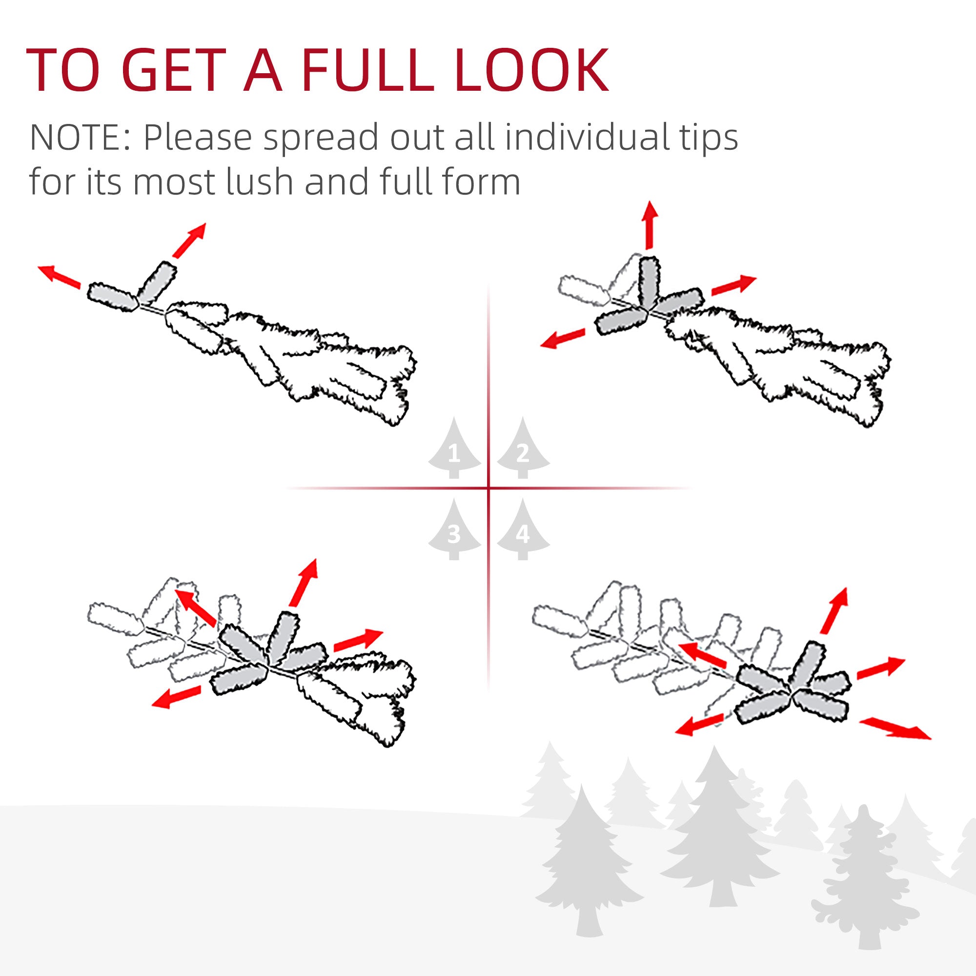 6 FT Tall PreLit Artificial Christmas Tree with Realistic Branches, 250 Warm White LED Lights and 1000 Tips, Pink