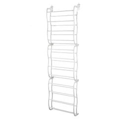 36 Pairs Over-The-Door Shoe Rack 12 Layers Wall Hanging Closet Shoe Organizer Storage Stand Requires Screwing Holes In The Door
