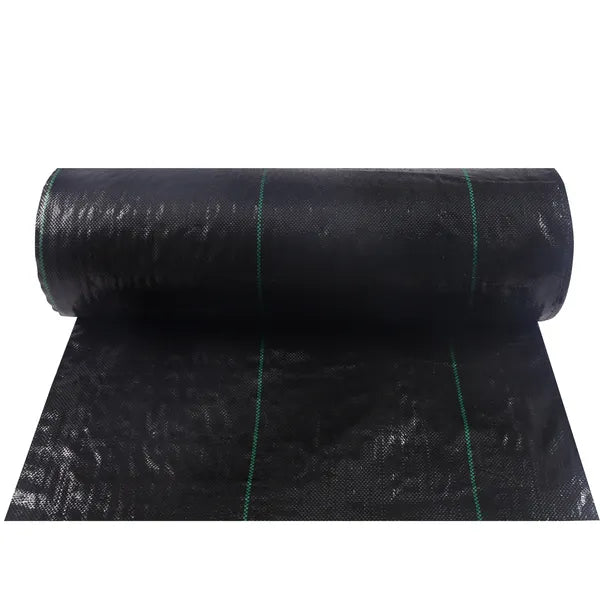 6ft*50ft Woven Weed Control Sheet, Breathable And Durable, Garden Ground Cover For Gardens/Vegetable Gardens