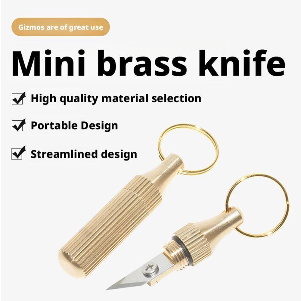 2PCS Stainless Steel Mini Pocket Knife - Leaf-Shaped Portable Capsule Knife With Keychain, Handcrafted Wooden Handle For Outdoor Camping, Fishing & Daily Use