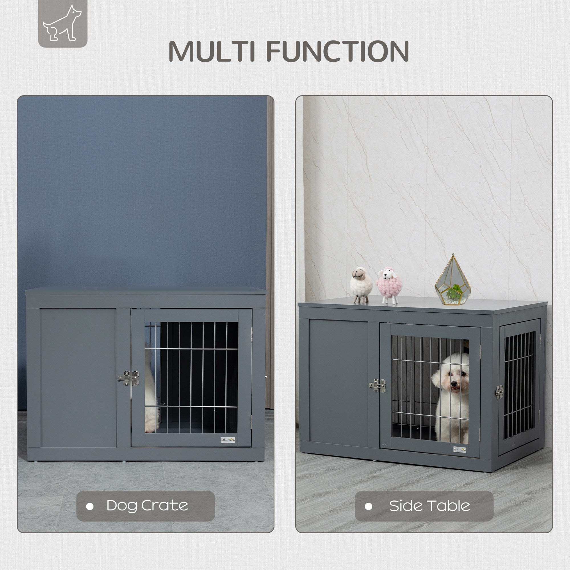 Furniture Style Dog Crate End Table