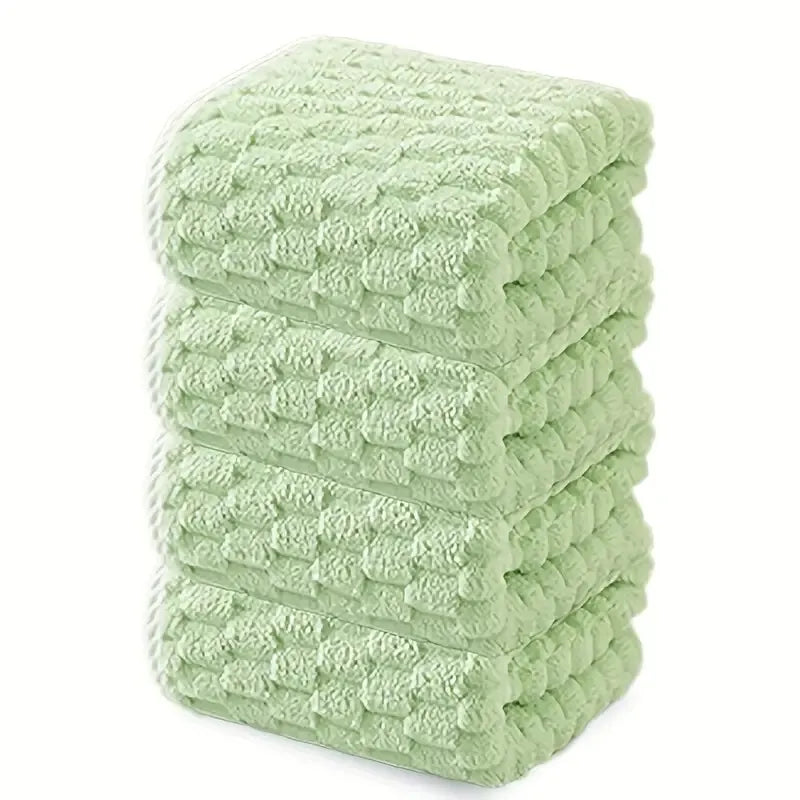 Waffle Ultra-soft Bath Towel 4/1pc, Super Absorbent And Quick-drying Adult Ultra-fine Fiber Towel, Quick-drying Textured Towel, Soft Spa And Fitness Travel Towel, Durable, Suitable For Daily Use