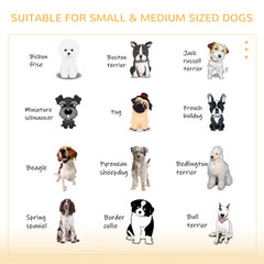 Furniture Style Dog Crate End Table with Removable Door Panel, Dog Crate Bed with Foam Cushion, Safety Lock, Indoor Use, for Small & Medium Dogs, Brown