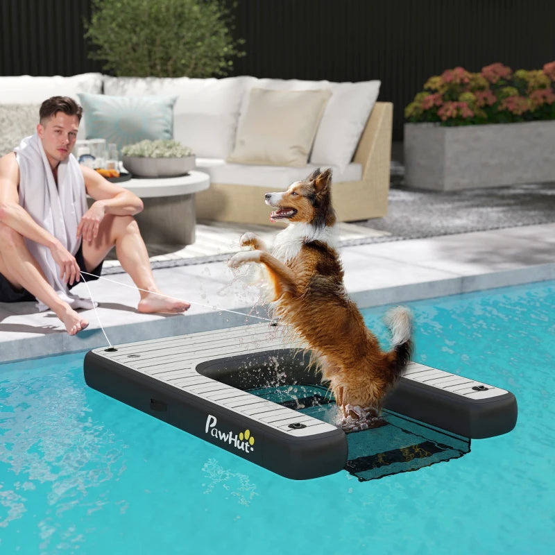 Inflatable Dog Boat Ramp Up To 286 Lbs