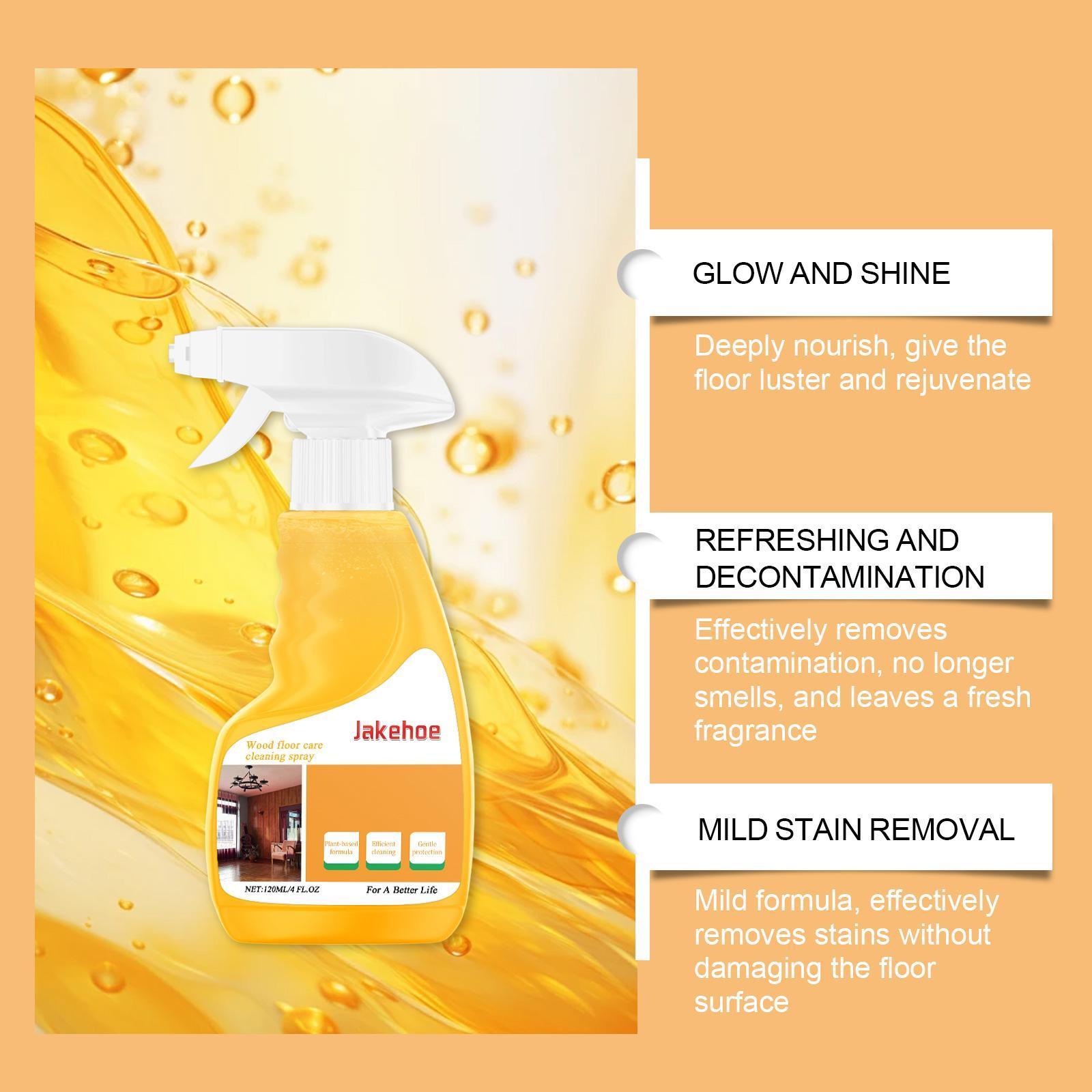 Jackho Floor Beeswax Polishing Cleaning Spray Floor Maintenance Anti-crack Color Protection Nourishment