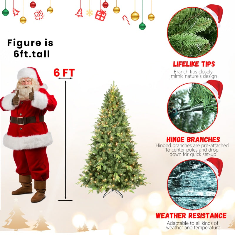 PE, PVC Christmas Tree, Green