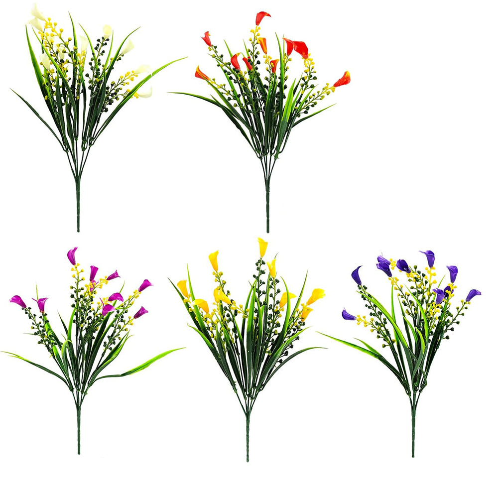 5PCS Bundles Artificial Calla Lilly