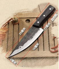 Hand Forged Kitchen Knife Meat Fish Fruit Vegetable Chef