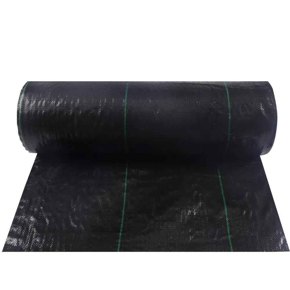 6ft*50ft Woven Weed Control Sheet, Breathable And Durable, Garden Ground Cover For Gardens/Vegetable Gardens