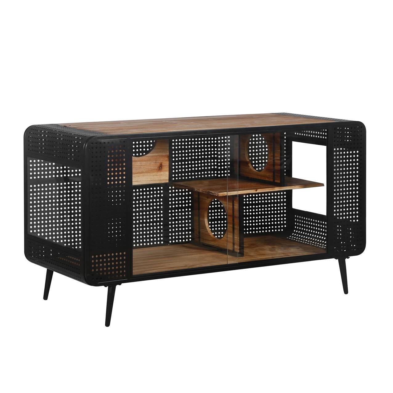 Spacious Cat House With Tempered Glass For Living Room, Hallway