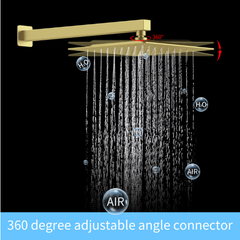 Shower System Shower Mixer Combo Set Wall-mounted