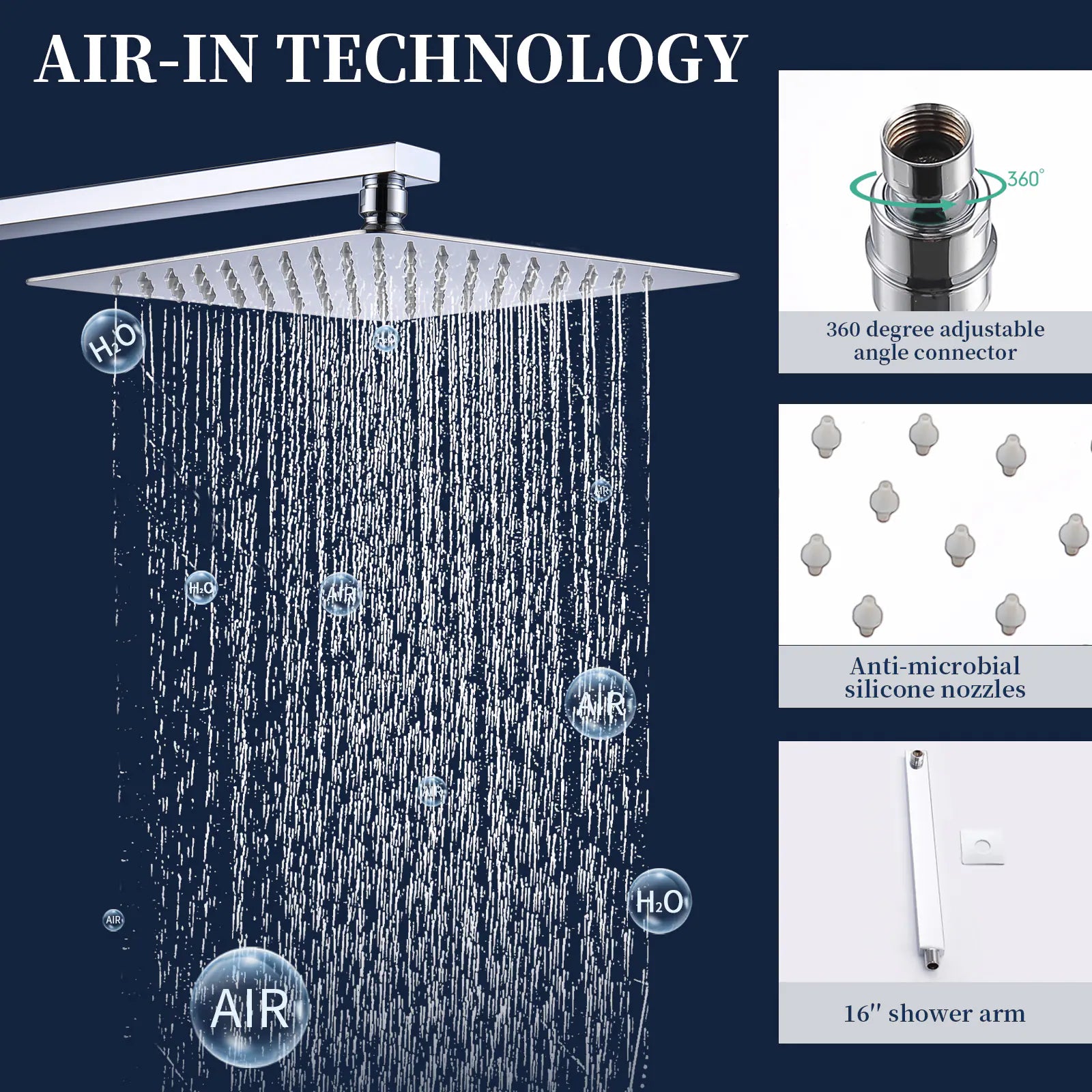 Metal Shower Faucets
