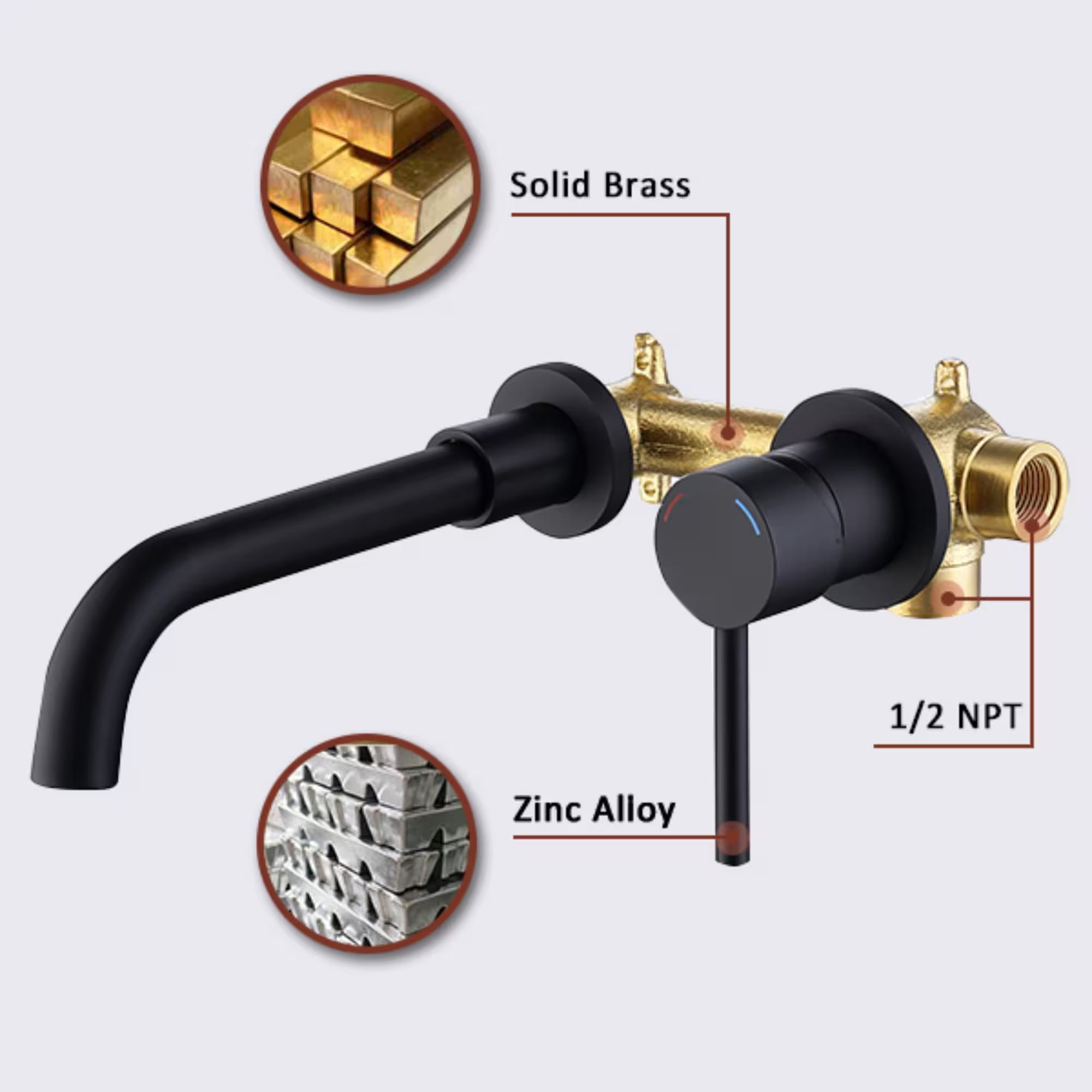 Wall-mounted Faucets