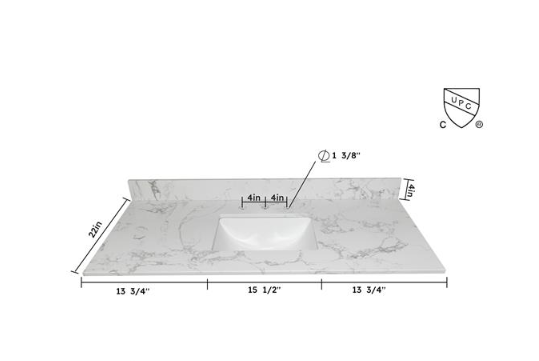 Stone Bathroom Countertop
