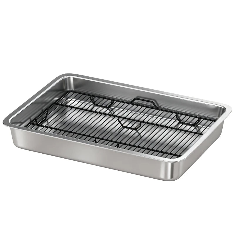 Dog Potty Tray Stainless Steel For Small And Medium Dogs, Dog Training Tray For Porch, Bathroom, Balcony