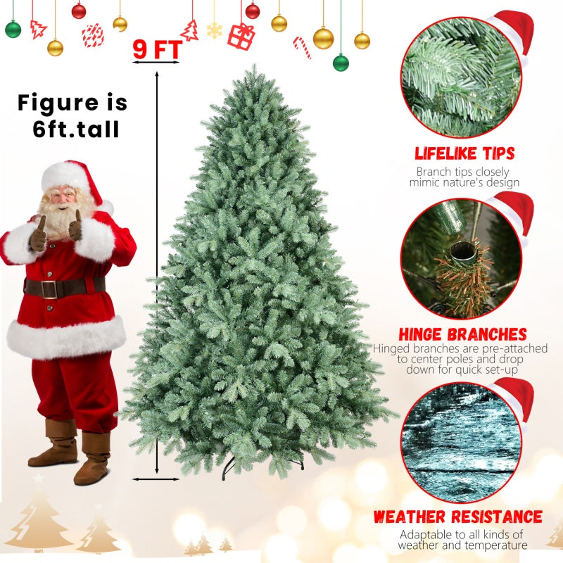 PE, PVC Christmas Tree, Green