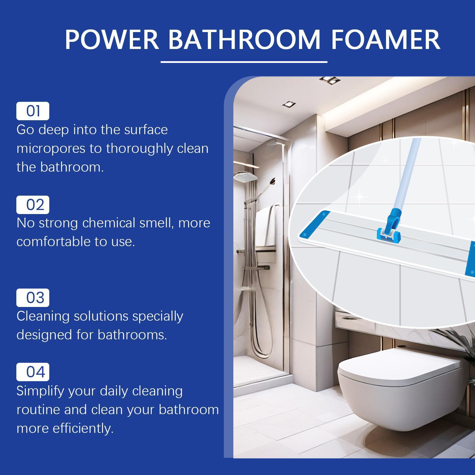 Clean Guest Bathroom Foam Cleaner Spray Multi-function Bathroom Bathtub Foam Cleaner To Remove Stains And Dirt